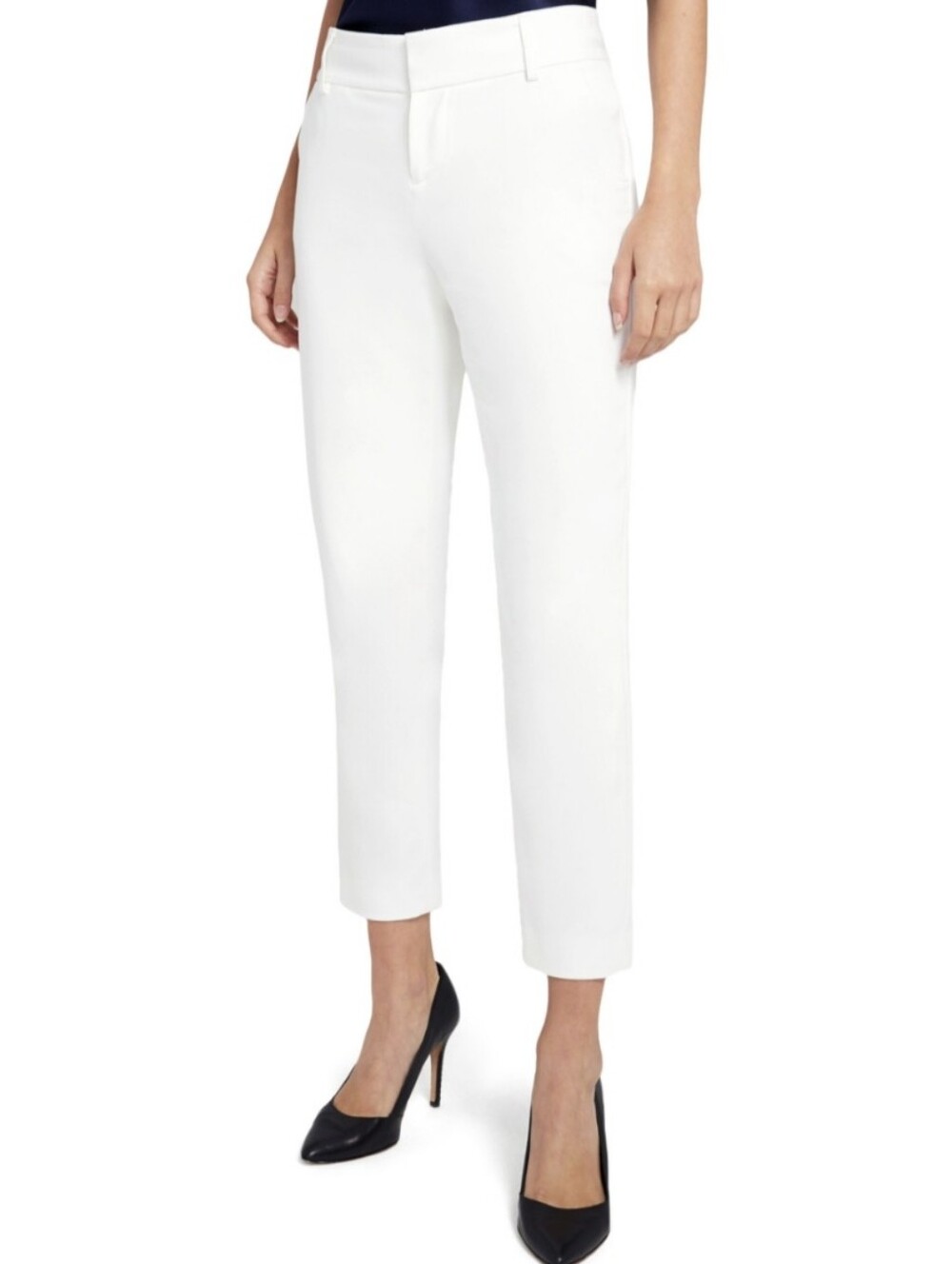 NWT Alice + Olivia Stacey Slim trousers ankle-length cut Size 4 Preppy
